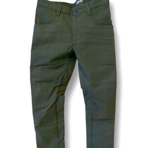 1620 Workwear Men's Slim Fit Single Knee Utility Pant Hunter Green 36x32 NWT